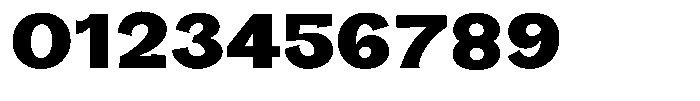 Orvian Black Semi Expanded Font OTHER CHARS