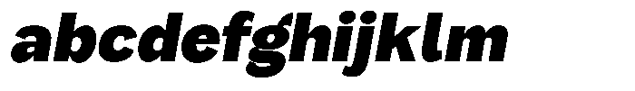 Orvian Black Slanted FONT