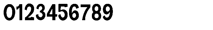 Orvian Bold Condensed Font OTHER CHARS