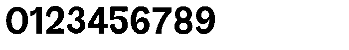 Orvian Bold Semi Condensed Font OTHER CHARS