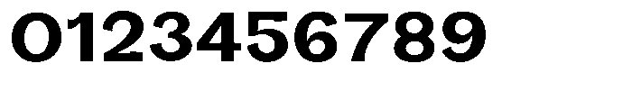 Orvian Bold Semi Expanded Font OTHER CHARS