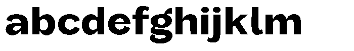 Orvian Bold Semi Expanded FONT