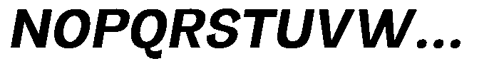 Orvian Bold Slanted Font UPPERCASE