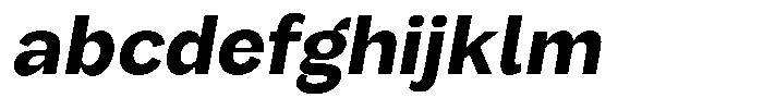 Orvian Bold Slanted FONT