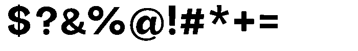 Orvian Bold Font OTHER CHARS