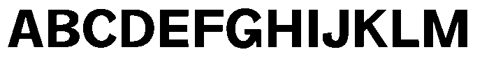 Orvian Bold Font UPPERCASE
