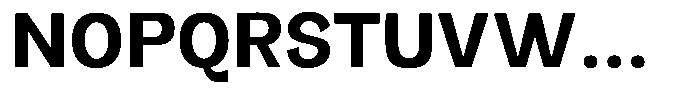 Orvian Bold Font UPPERCASE