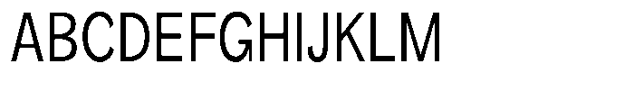 Orvian Condensed Font UPPERCASE