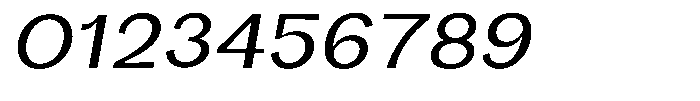 Orvian Expanded Slanted Font OTHER CHARS