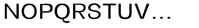 Orvian Expanded Font UPPERCASE