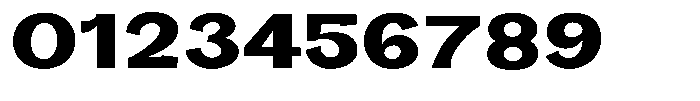 Orvian Extra Bold Expanded Font OTHER CHARS