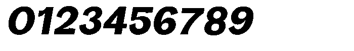 Orvian Extra Bold Slanted Font OTHER CHARS