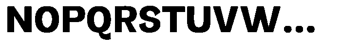 Orvian Extra Bold Font UPPERCASE