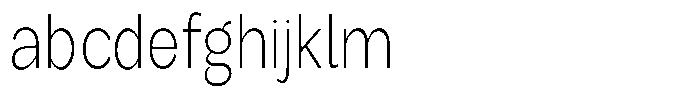 Orvian Extra Light Condensed FONT