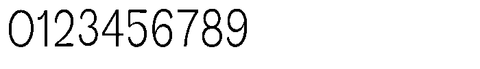 Orvian Light Condensed Font OTHER CHARS