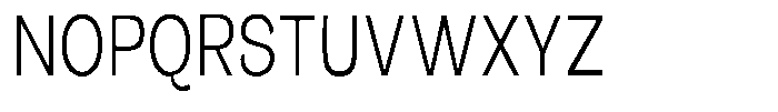 Orvian Light Condensed Font UPPERCASE