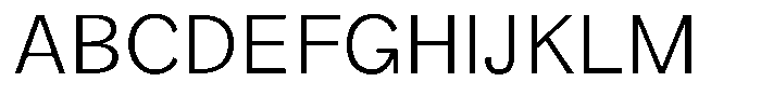 Orvian Light Font UPPERCASE