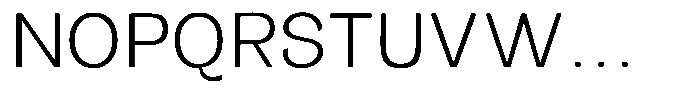 Orvian Light Font UPPERCASE