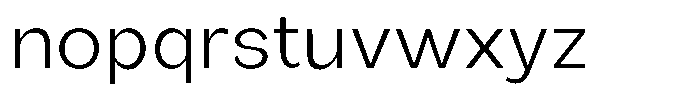 Orvian Light Font LOWERCASE