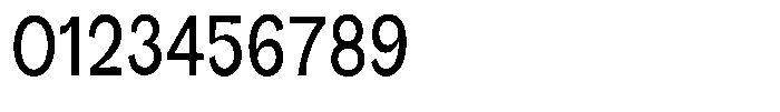Orvian Medium Condensed Font OTHER CHARS
