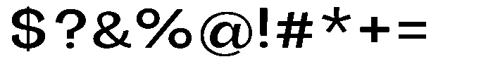 Orvian Medium Expanded Font OTHER CHARS