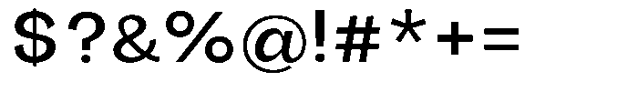 Orvian Medium Semi Expanded Font OTHER CHARS