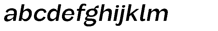 Orvian Medium Slanted FONT