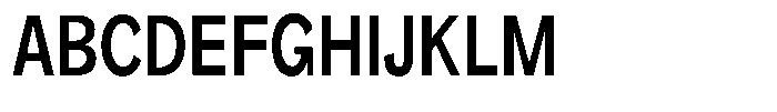 Orvian Semi Bold Condensed Font UPPERCASE