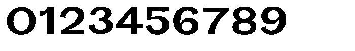 Orvian Semi Bold Expanded Font OTHER CHARS
