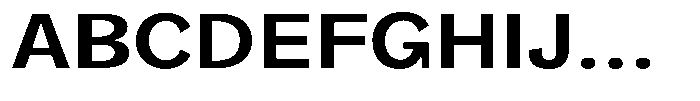 Orvian Semi Bold Expanded Font UPPERCASE