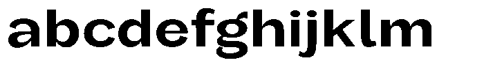 Orvian Semi Bold Expanded FONT