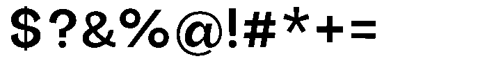 Orvian Semi Bold Font OTHER CHARS