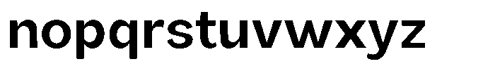 Orvian Semi Bold Font LOWERCASE