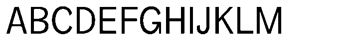 Orvian Semi Condensed Font UPPERCASE