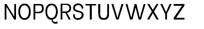 Orvian Semi Condensed Font UPPERCASE