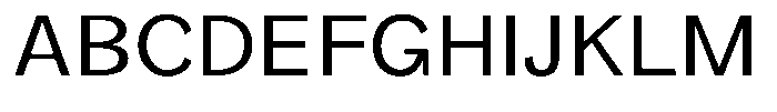 Orvian Semi Expanded Font UPPERCASE