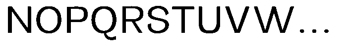 Orvian Semi Expanded Font UPPERCASE