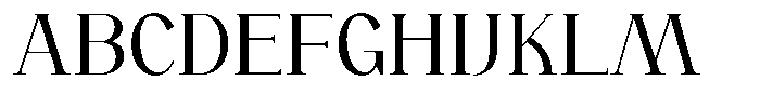 Orviane Font UPPERCASE