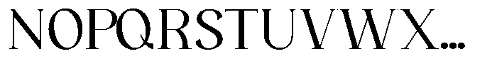 Orviane Font UPPERCASE