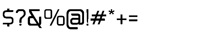 Oryno Variable Font OTHER CHARS