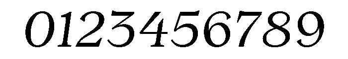 Or Lemmen LightItalic Font OTHER CHARS