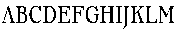 Or LemmenCondensed Light Font UPPERCASE