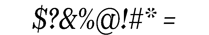 Or LemmenCondensed LightItalic Font OTHER CHARS