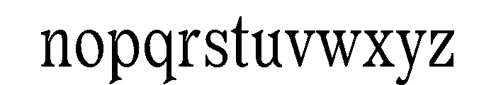 Or LemmenCondensed Light Font LOWERCASE