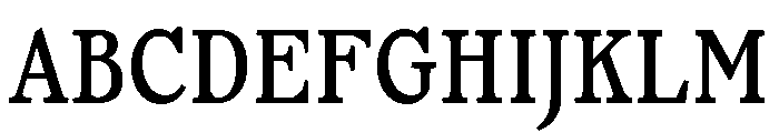Or LemmenCondensed Regular Font UPPERCASE