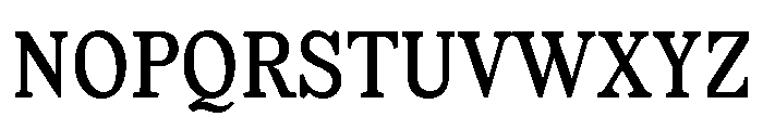 Or LemmenCondensed Regular Font UPPERCASE