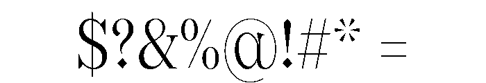 Or LemmenCondensed Thin Font OTHER CHARS