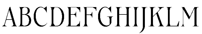 Or LemmenCondensed Thin Font UPPERCASE