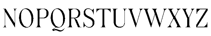 Or LemmenCondensed Thin Font UPPERCASE