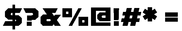 OrForzata Bold Font OTHER CHARS